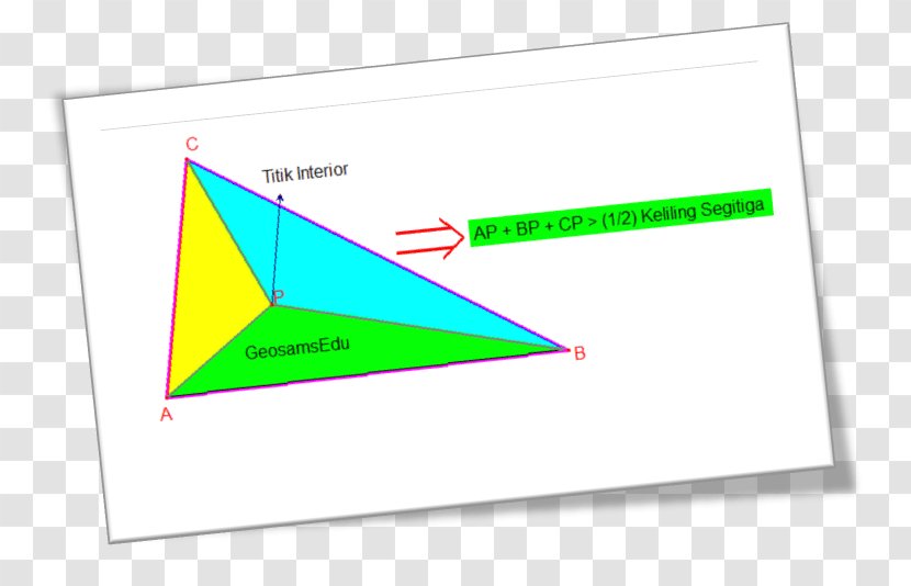 Triangle Point Font - Rectangle Transparent PNG