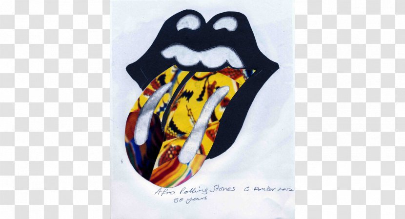 The Rolling Stones 50 Logo 1950s Transparent PNG