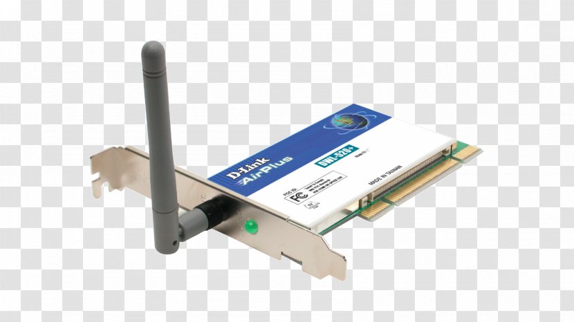 D-Link Air DWL-520 Network Adapter - Cards Adapters - PCI Conventional & AdaptersOthers Transparent PNG