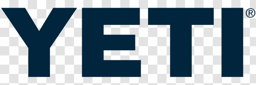 Logo Yeti Font Cooler Design - Blue - Corporate Business Roll Up Transparent PNG