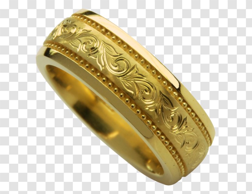 Wedding Ring Encinitas Jewellery Engagement - Gold - Band Transparent PNG