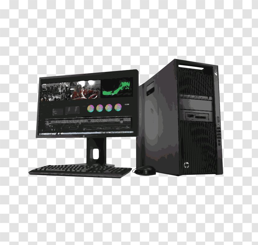 Hewlett-Packard Dell Laptop Workstation Computer Monitors - Hp Z840 - Post Production Studio Transparent PNG