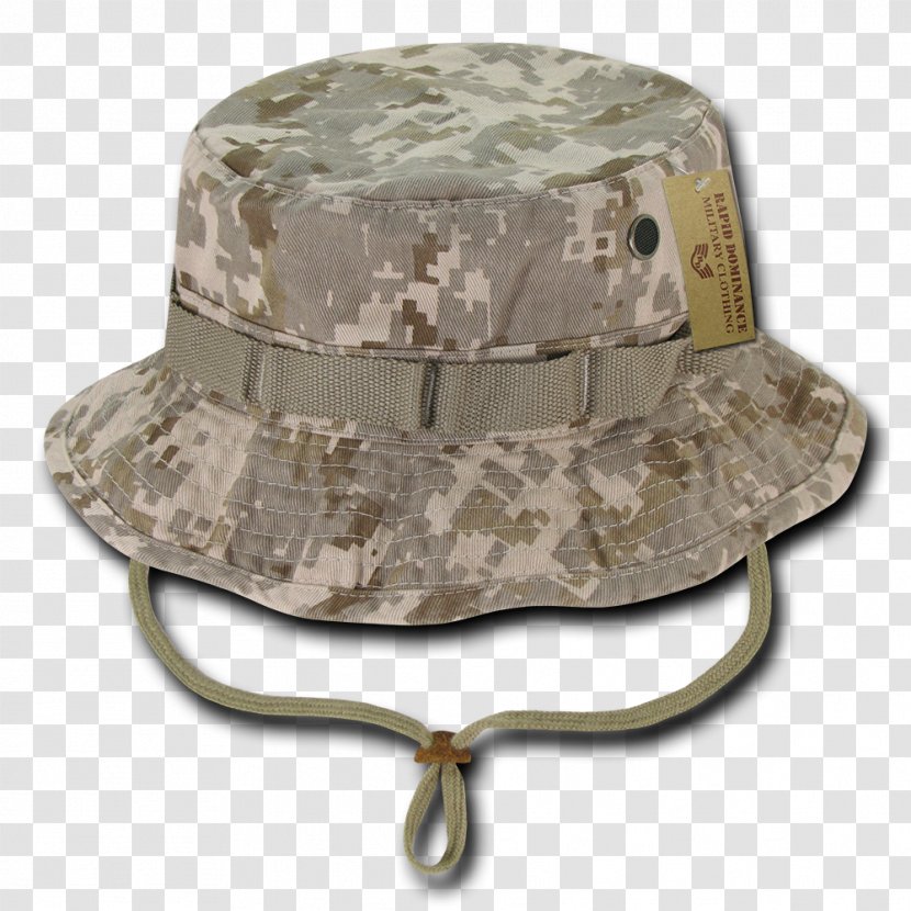 Boonie Hat Cap Military Camouflage Bucket - Us Woodland Transparent PNG