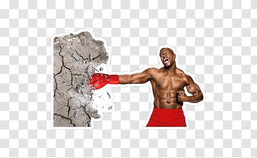 Boxing Glove Sticker Telegram Advertising Old Spice - Weights Transparent PNG