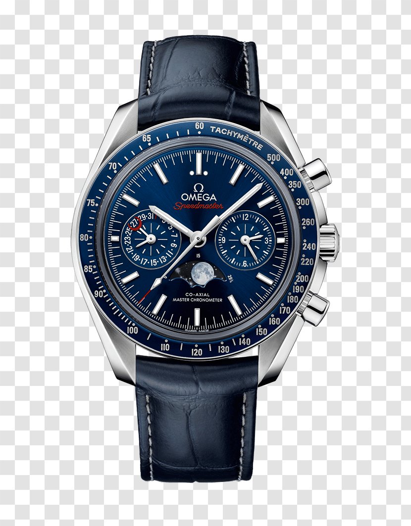 Omega Speedmaster Coaxial Escapement SA Seamaster Chronometer Watch - Brand Transparent PNG