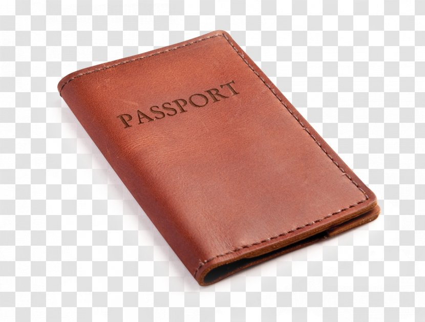 Bicast Leather Wallet International Passport Transparent PNG