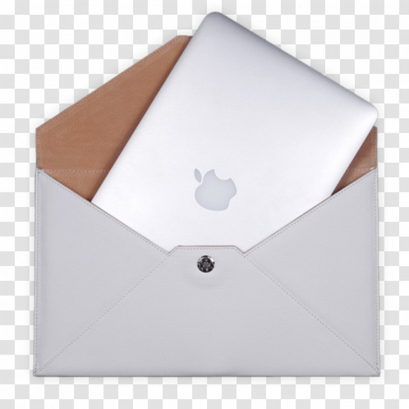MacBook Air Dublon Leatherworks Laptop Pro - Macbook - White Envelope Transparent PNG