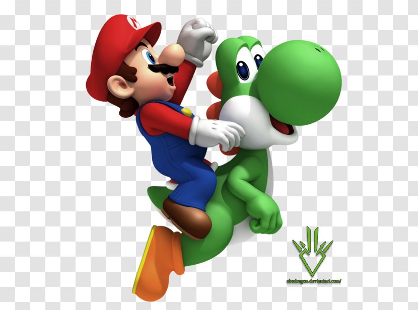Mario & Yoshi Bros. New Super Bros Luigi - Wii - Series Transparent PNG