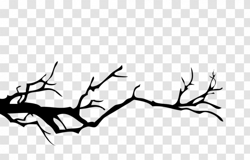 Branch Drawing Silhouette Tree Clip Art Transparent PNG