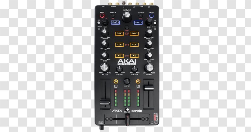 Akai AMX Disc Jockey AKAI Professional Computer DJ - Amx - Sound Card Transparent PNG