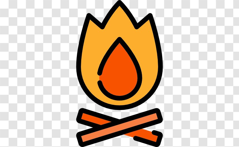 Bonfire Halloween Icon - Campsite - Fire Transparent PNG