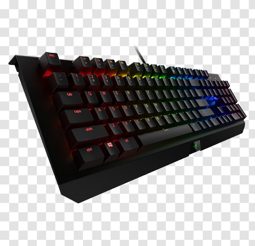 Computer Keyboard Patriot Viper V760 Mechanical Gaming With Full RGB Backlight PV760MBUMXGM-DE Keypad Color Model - Multimedia - Black Widow Logo Transparent PNG