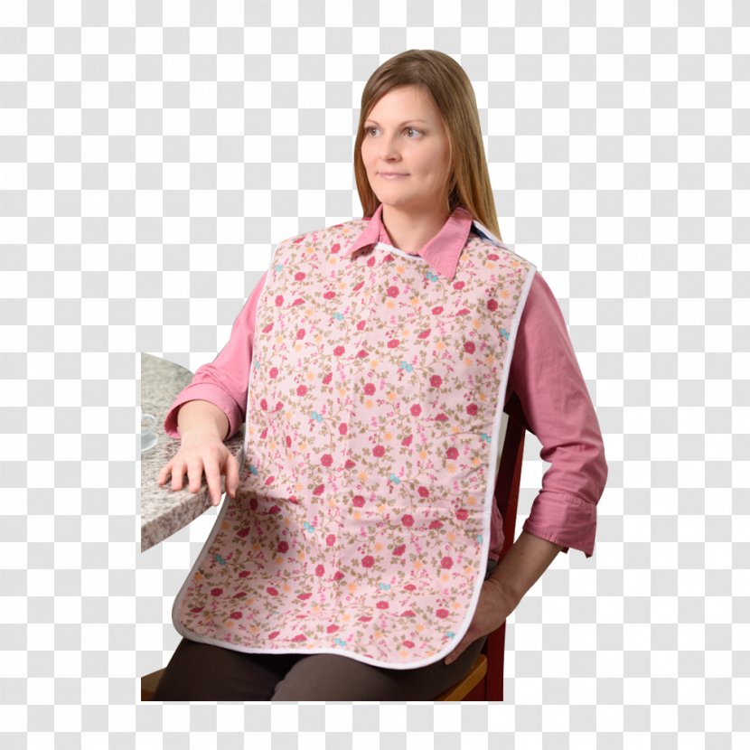 Bib Blouse Clothing Terrycloth Waterproofing - Magenta Transparent PNG