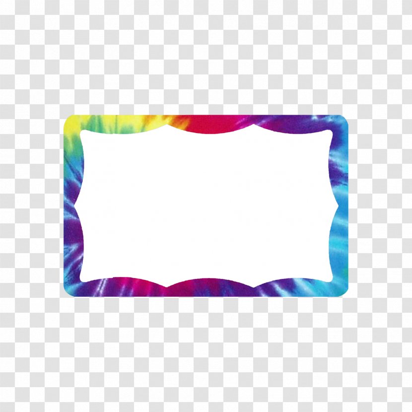 Rectangle - Magenta - TIE DYE Transparent PNG