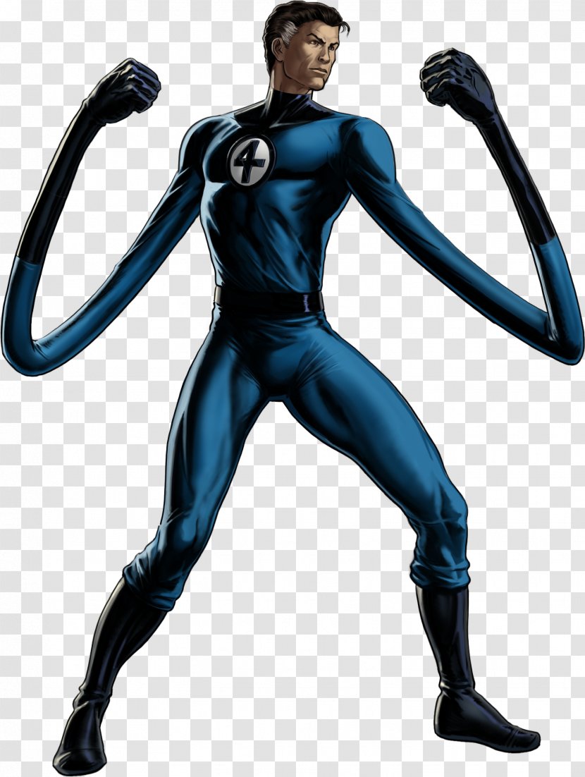 Mister Fantastic Human Torch Invisible Woman Thing Four - Tree - Iron Transparent PNG