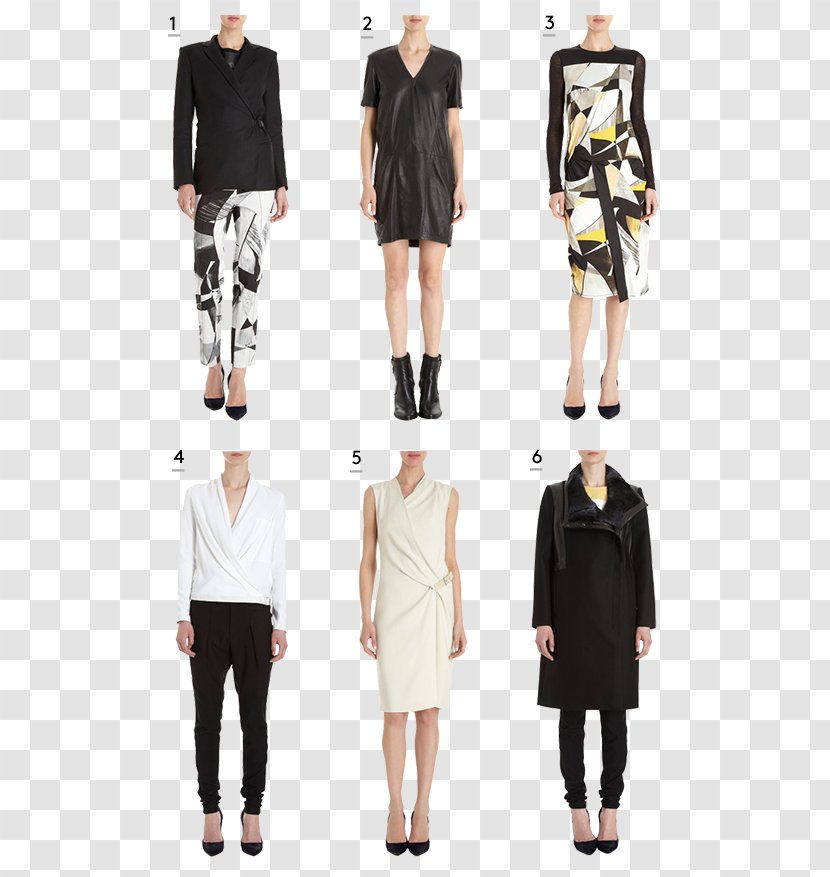 Fashion Shoulder Outerwear Sleeve Skirt - Black - Helmut Lang Transparent PNG