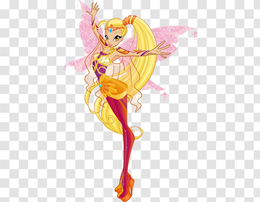 Fairy Stella Bloom Musa Flora - Cartoon Transparent PNG