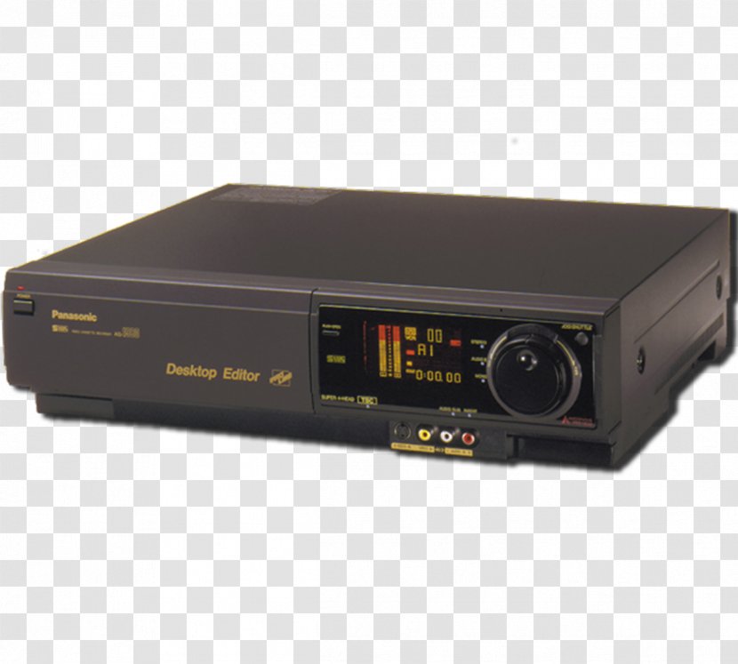VHS VCRs Compact Cassette Tape Recorder Video - High Fidelity - Svhs Transparent PNG