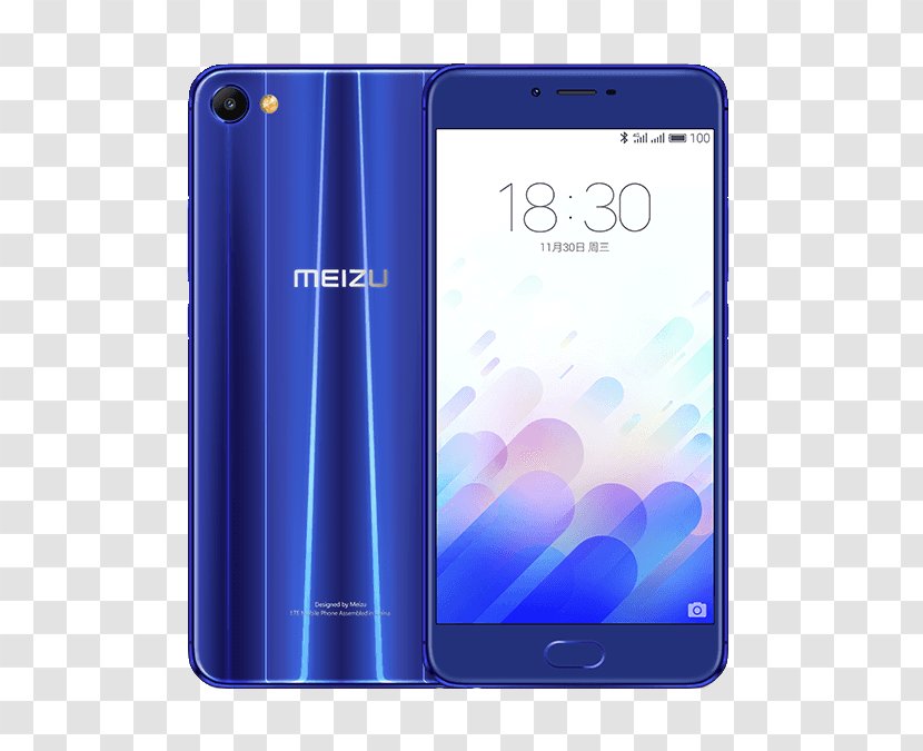 Meizu PRO 6 M5 Note U20 Smartphone - Cobalt Blue - Phone Transparent PNG