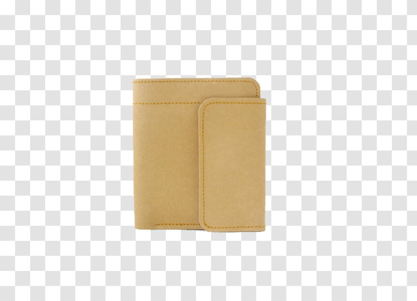 Wallet Designer - Beige - Simple Small Leather Transparent PNG