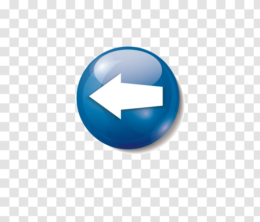 Blue Button Download - Designer - Cartoon,blue,Receding Crystal Transparent PNG