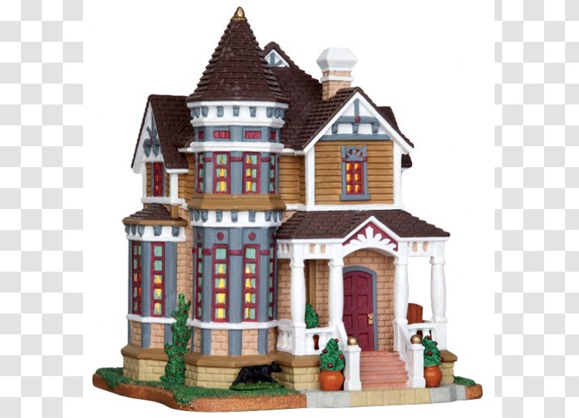 Dollhouse Christmas Village Residence - House - Model Show Transparent PNG