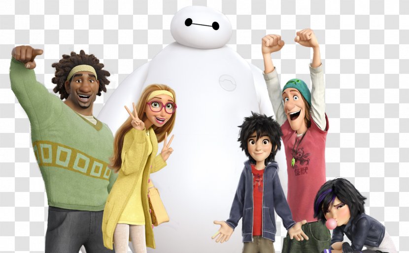 Hiro Hamada Tadashi Baymax GoGo Tomago Honey Lemon - Walt Disney Company - Friendship Transparent PNG