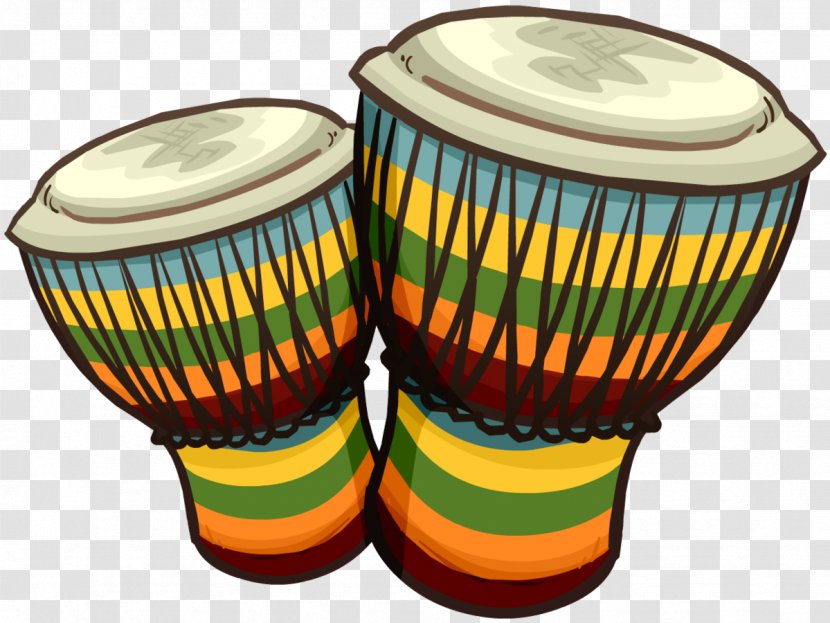 Bongo Drum Conga Djembe Clip Art - Cartoon Transparent PNG