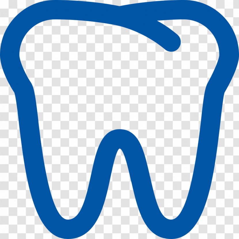 Dentistry Human Tooth Trademark Clip Art - Blue - Blikvanger Transparent PNG