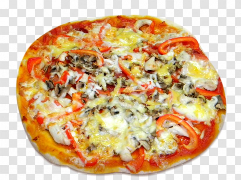California-style Pizza Sicilian Cuisine Of The United States Junk Food Transparent PNG