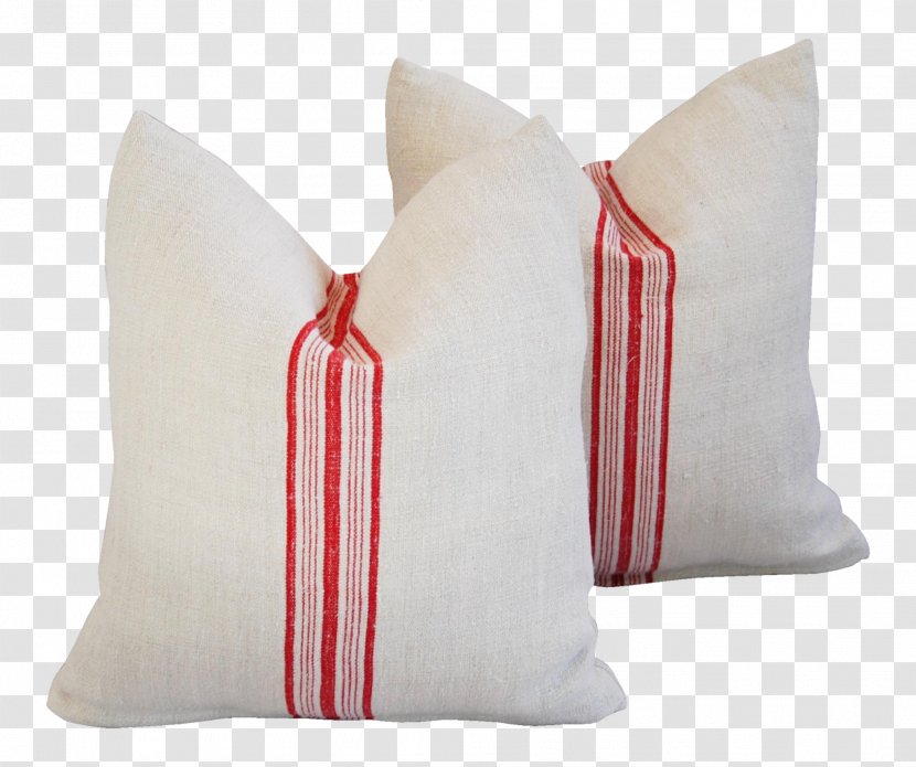 Throw Pillows Cushion Textile Gunny Sack - White Transparent PNG