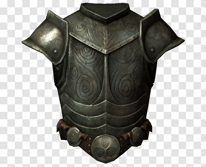 The Elder Scrolls V: Skyrim Plate Armour Knight Breastplate - Body Armor Transparent PNG