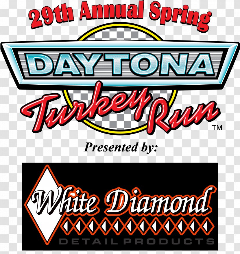 29th Spring Daytona Turkey Run Beach Bike Week West International Speedway Boulevard - Logo - Car Transparent PNG