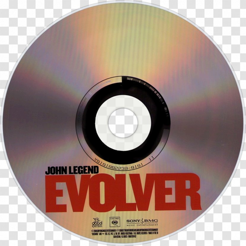 Compact Disc Evolver Album Text Logo - John Legend Transparent PNG