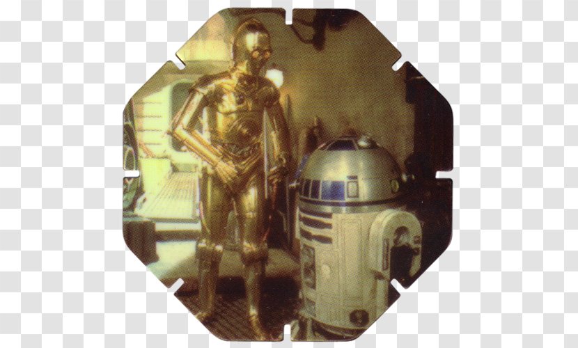 C-3PO R2-D2 Star Wars Tazos Techno - Metal - Woodstock Stencil Transparent PNG