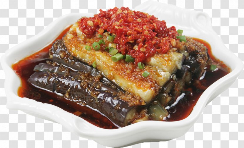 Vegetarian Cuisine Eggplant Hunan Dish Food - Duojiao Transparent PNG