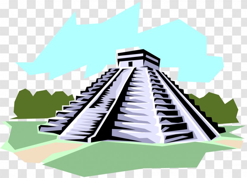 El Castillo, Chichen Itza Temple Maya Civilization Mesoamerican Pyramids Tenochtitlan - Mayan Ruins Cliparts Transparent PNG