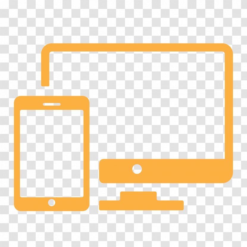 Web Design Icon - Progressive Apps - Yellow User Interface Transparent PNG