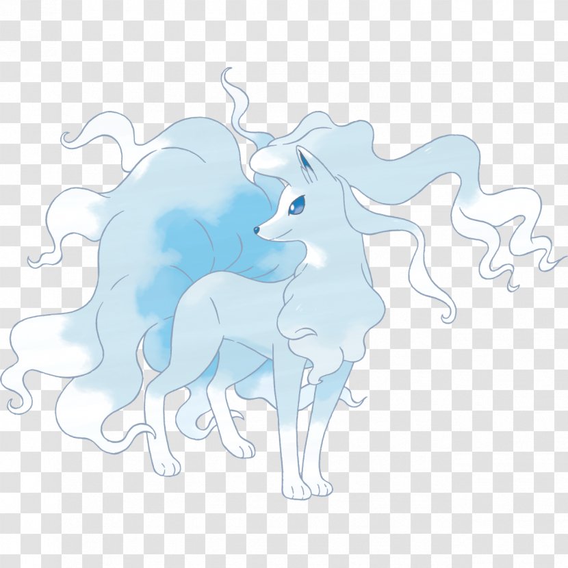 Pokémon Sun And Moon Ninetales Vulpix Alola Brock - Unicorn - Nine Tails Transparent PNG