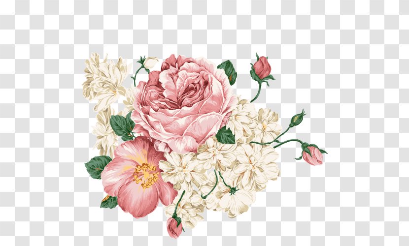 Flower Peony - Rosa Centifolia Transparent PNG