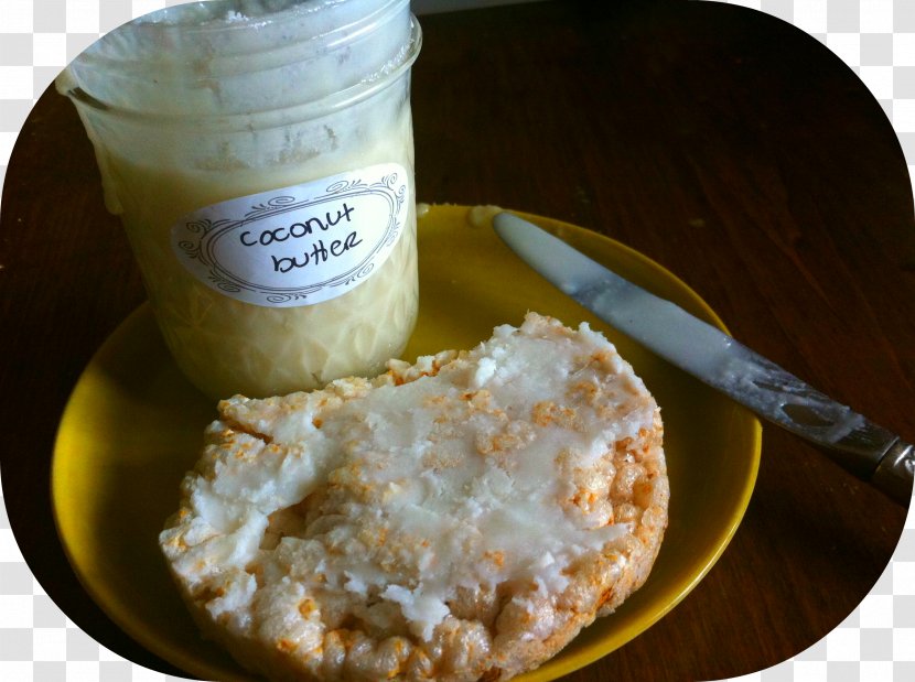 Rice Cake Coconut Frosting & Icing Butter Breakfast Transparent PNG