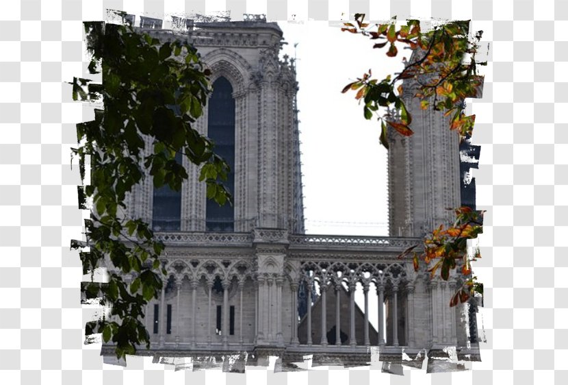 Notre-Dame De Paris Eiffel Tower Sacré-Cœur, Chartres Cathedral - Window Transparent PNG