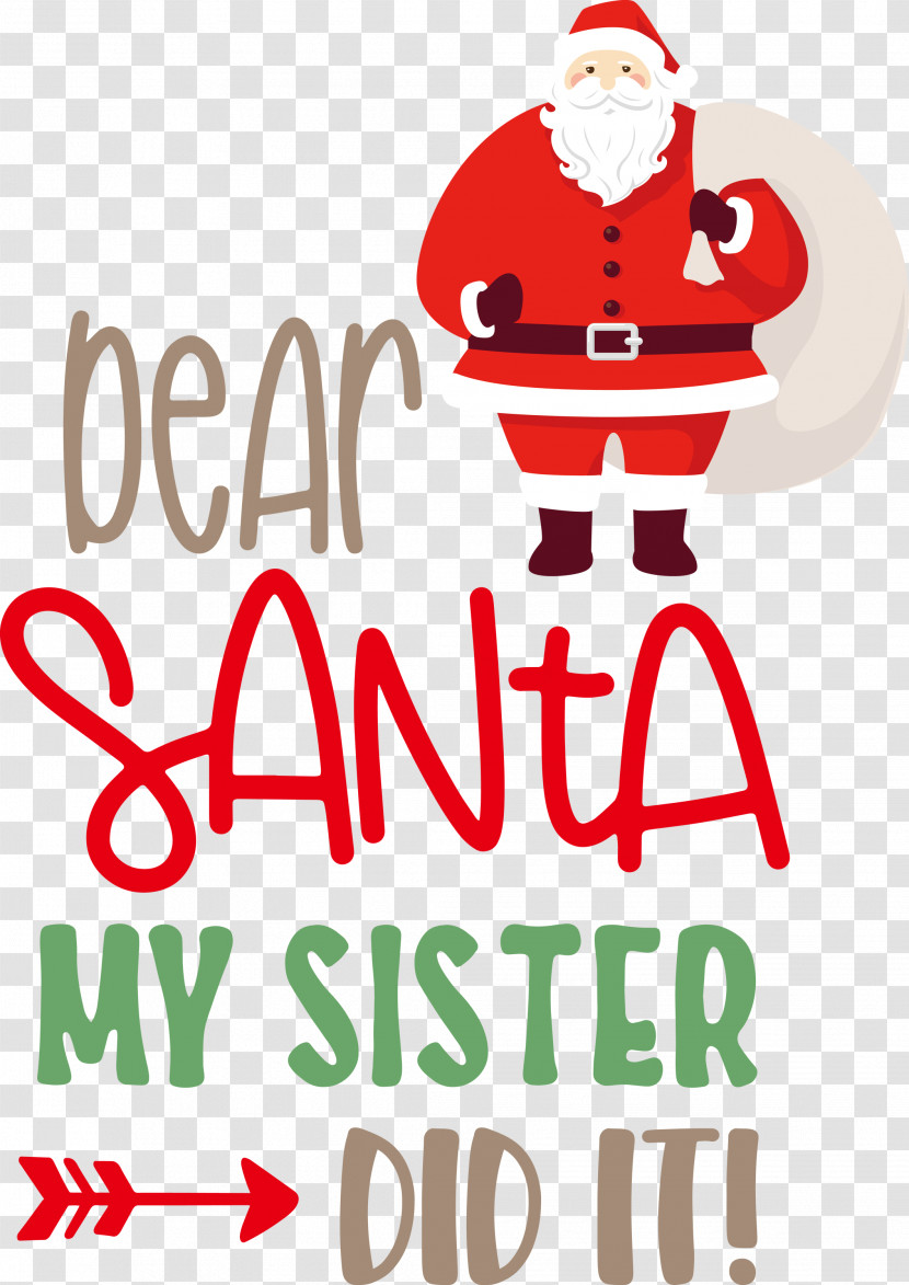 Dear Santa Christmas Santa Transparent PNG