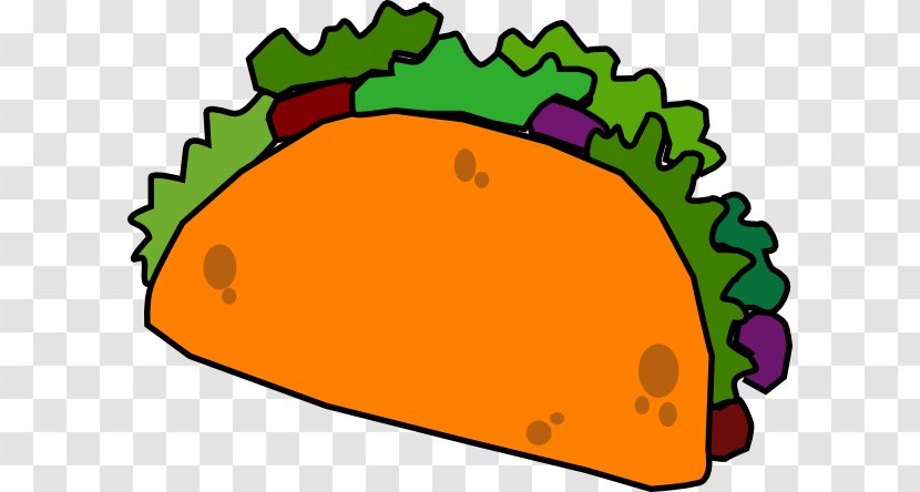 Taco Mexican Cuisine Cartoon Clip Art - Leaf Transparent PNG