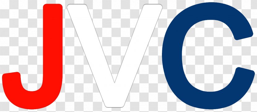 Logo Brand JVC Text - Blue - W Transparent PNG