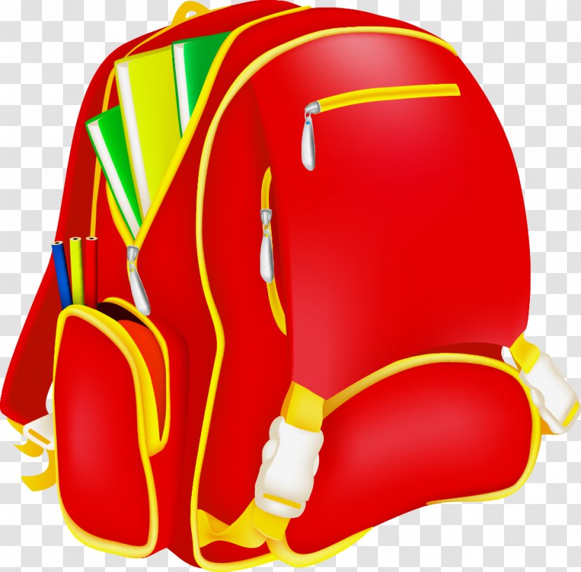 School Bag Illustration - Backpack Transparent PNG