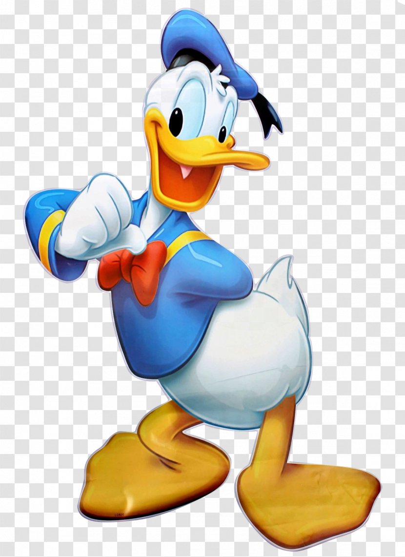 Donald Duck Mickey Mouse Minnie - Water Bird Transparent PNG