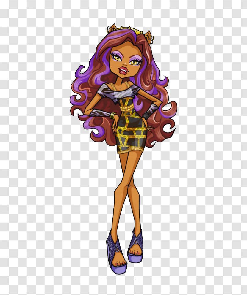 Frankie Stein Monster High Clawdeen Wolf Doll Original Gouls CollectionClawdeen - Mythical Creature Transparent PNG