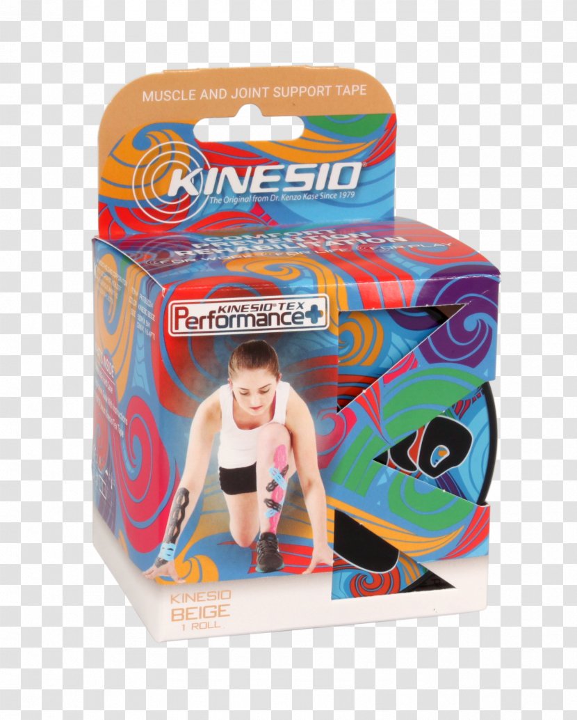 Elastic Therapeutic Tape Adhesive Kinesiology Athletic Taping Bandage - Efficacy - Perfomance Transparent PNG