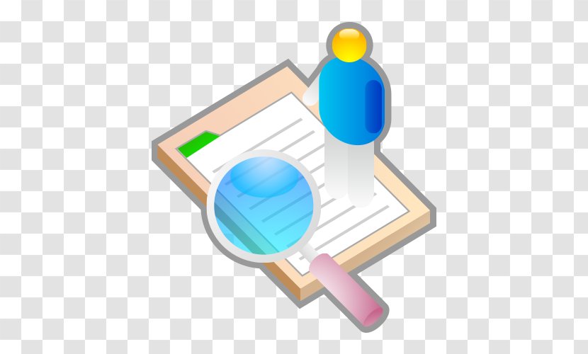 Magnifying Glass Icon - Vector Model Transparent PNG
